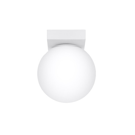 Plafon szklany Yoli 12cm biały Sollux | Elegancki design