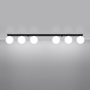 Plafon szklany Yoli 120cm - Sollux | Nowoczesne oświetlenie