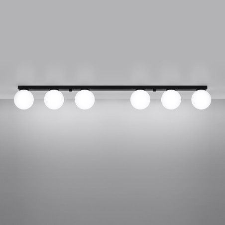 Plafon szklany Yoli 120cm - Sollux | Nowoczesne oświetlenie