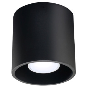 Lampa spot tuba Orbis 10cm czarna Sollux - Nowoczesne oświetlenie