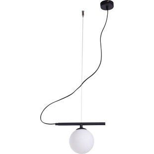 Lampa wisząca Beryl Glass - Aldex | Szkło, Biało-Czarna