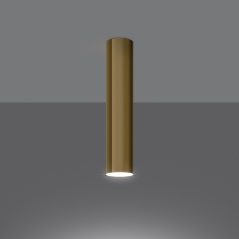 Lampa Spot Lagos Złota - Sollux | Nowoczesne Oświetlenie