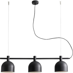 Lampa wisząca Beryl III czarna | Skandynawska lampa Aldex