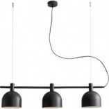 Lampa wisząca Beryl III czarna | Skandynawska lampa Aldex