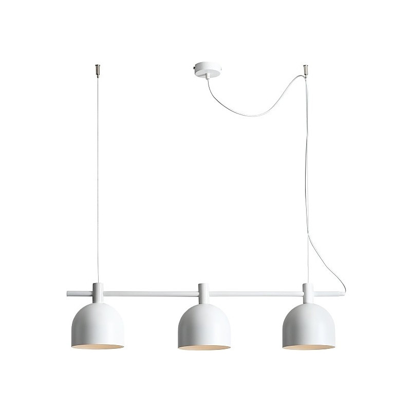 Lampa wisząca Beryl III biała Aldex | Skandynawski design