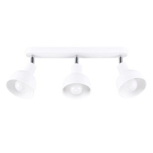 Reflektor sufitowy 3-punktowy Elba biały Sollux - Loftowa lampa
