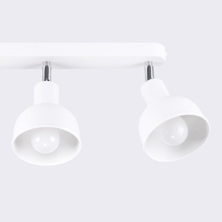 Reflektor sufitowy 3-punktowy Elba biały Sollux - Loftowa lampa