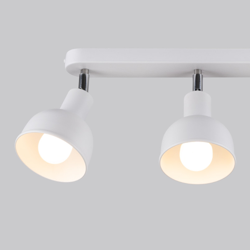 Reflektor sufitowy 3-punktowy Elba biały Sollux - Loftowa lampa