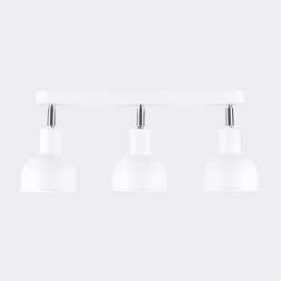 Reflektor sufitowy 3-punktowy Elba biały Sollux - Loftowa lampa