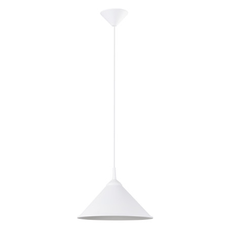 Lampa wisząca Zuma - biały stożek Sollux | Sklep Sollux