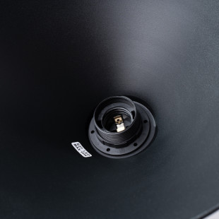 Lampa wisząca Zuma czarna - Sollux | Loftowa, metalowa