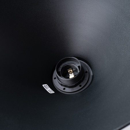 Lampa wisząca Zuma czarna - Sollux | Loftowa, metalowa