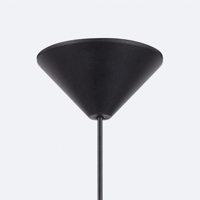 Lampa wisząca Zuma czarna - Sollux | Loftowa, metalowa