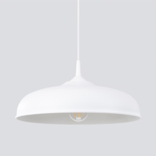 Lampa wisząca loft biała Sollux Gina 38cm - Sklep Sollux
