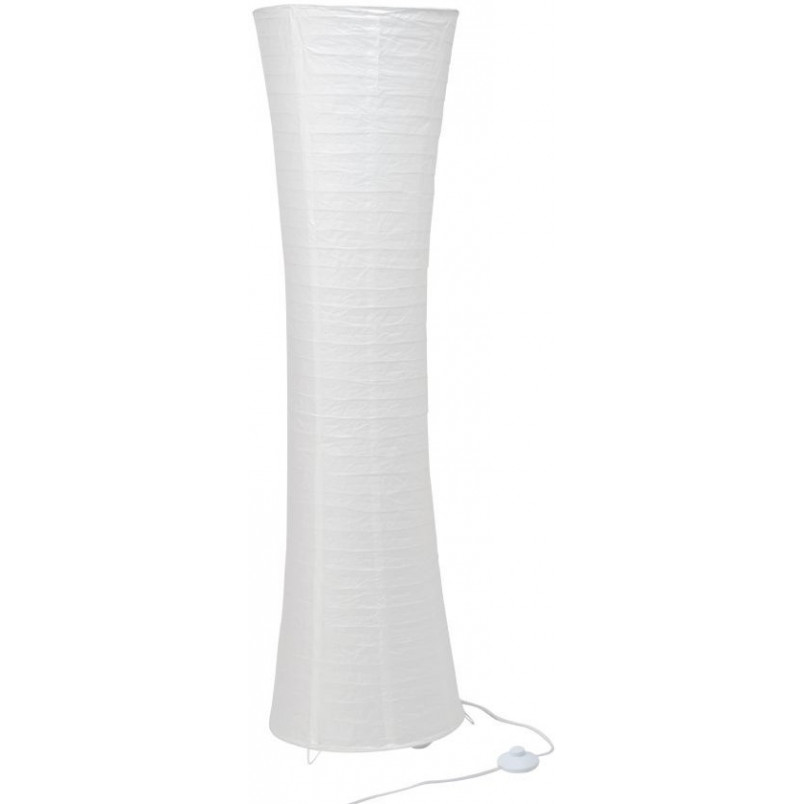 Lampa podłogowa Becca - stylowe oświetlenie w stylu Japandi | Brilliant