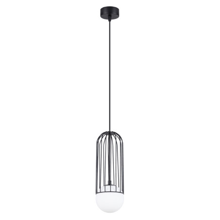 Lampa wisząca Brina Sollux - Kula szklana, metalowa | Sklep Sollux
