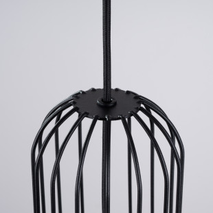 Lampa wisząca Brina Sollux - Kula szklana, metalowa | Sklep Sollux