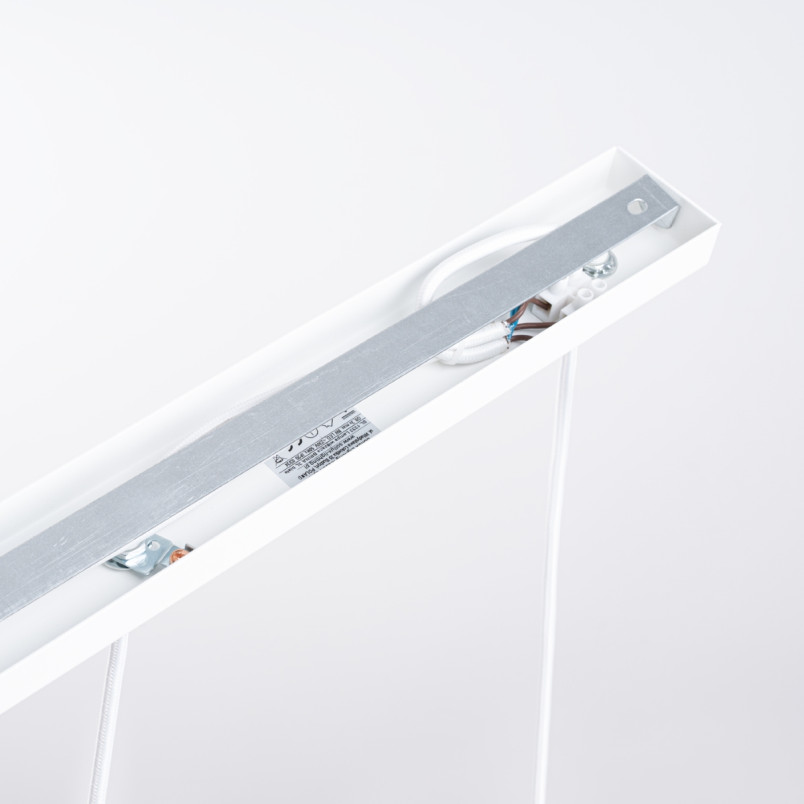 Lampa wisząca 3 kule biała Sollux Brina Long 54cm - Sklep Lamp