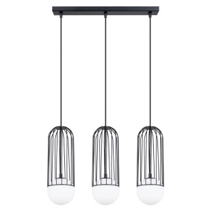 Lampa wisząca 3 kule Sollux Brina - nowoczesny design
