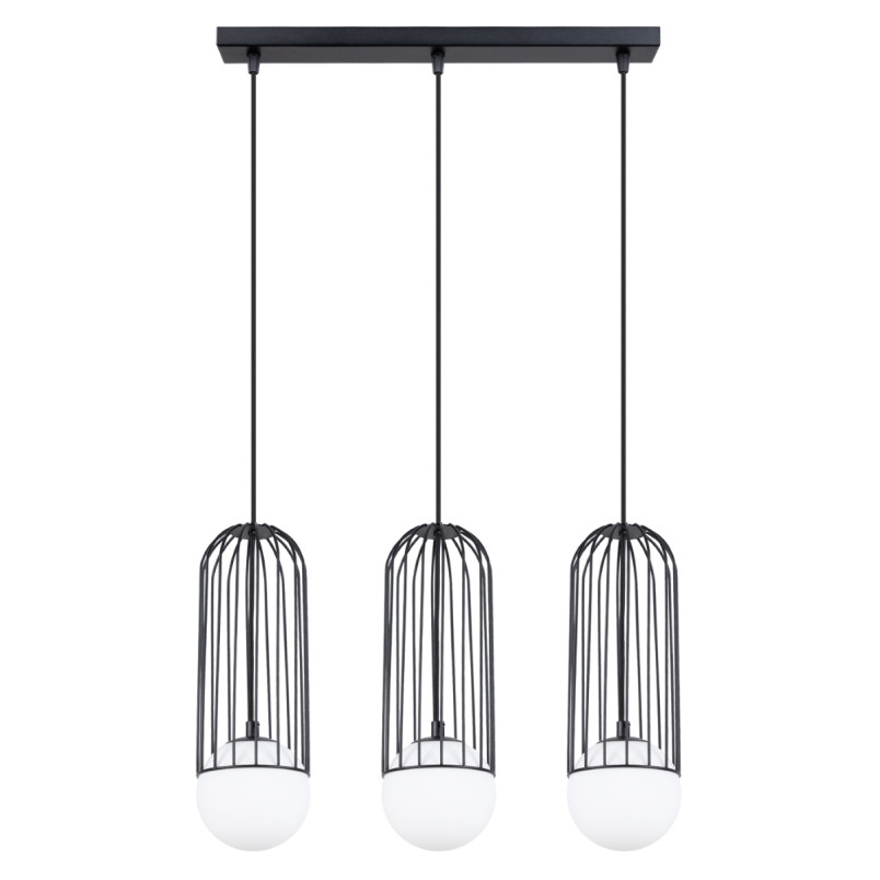 Lampa wisząca 3 kule Sollux Brina - nowoczesny design