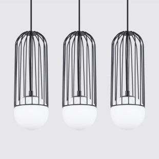 Lampa wisząca 3 kule Sollux Brina - nowoczesny design