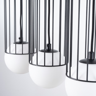Lampa wisząca 3 kule Sollux Brina - nowoczesny design