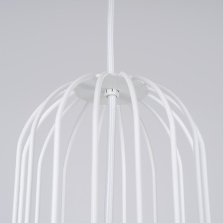 Lampa wisząca Brina Round 3 kule biała Sollux | Sklep z lampami