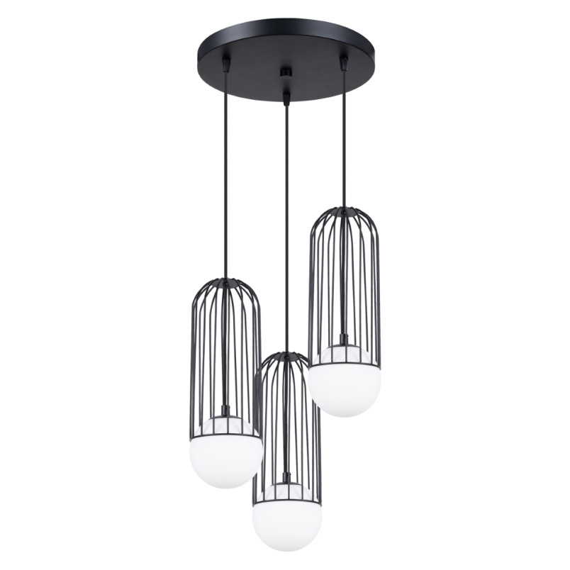 Lampa wisząca Brina 3 kule - Sollux | Nowoczesne oświetlenie