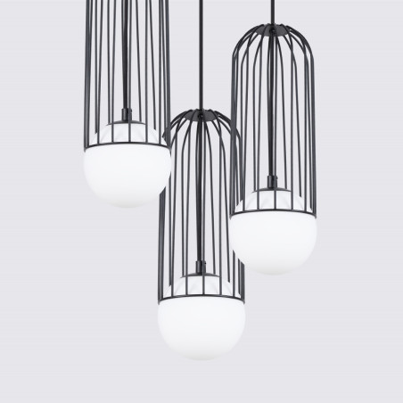 Lampa wisząca Brina 3 kule - Sollux | Nowoczesne oświetlenie