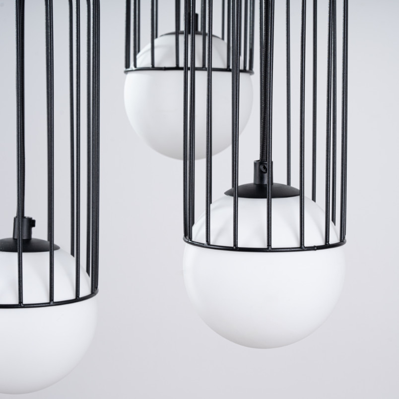 Lampa wisząca Brina 3 kule - Sollux | Nowoczesne oświetlenie
