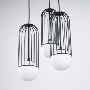 Lampa wisząca Brina 3 kule - Sollux | Nowoczesne oświetlenie