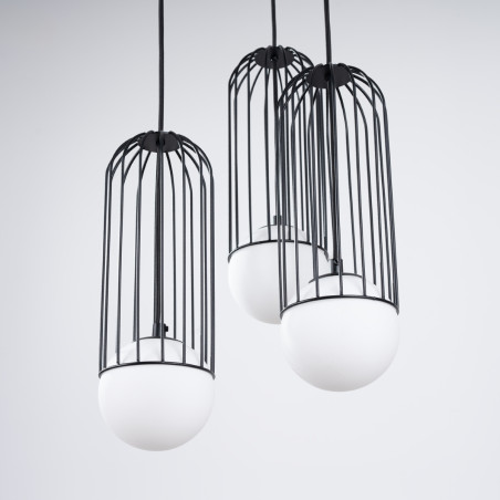 Lampa wisząca Brina 3 kule - Sollux | Nowoczesne oświetlenie