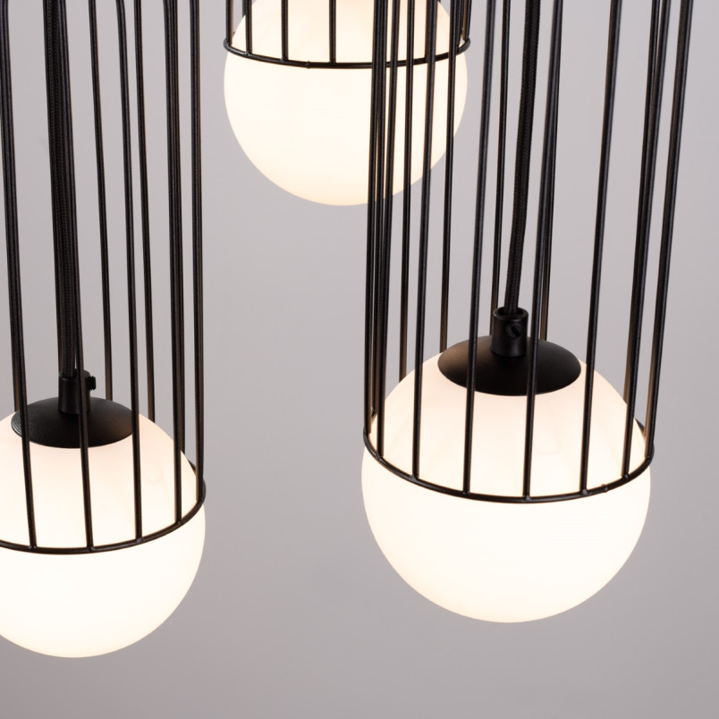 Lampa wisząca Brina 3 kule - Sollux | Nowoczesne oświetlenie
