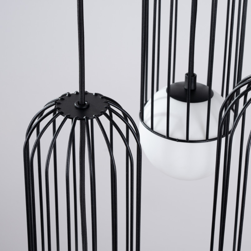 Lampa wisząca Brina 3 kule - Sollux | Nowoczesne oświetlenie