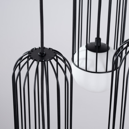 Lampa wisząca Brina 3 kule - Sollux | Nowoczesne oświetlenie