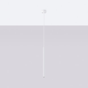 Lampa wisząca Arche biała Sollux | Nowoczesny design