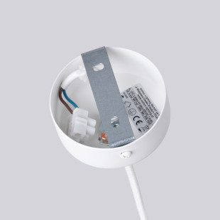 Lampa wisząca Arche biała Sollux | Nowoczesny design