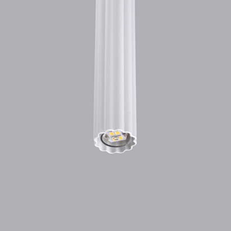 Lampa wisząca Arche biała Sollux | Nowoczesny design