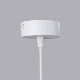 Lampa wisząca Arche biała Sollux | Nowoczesny design