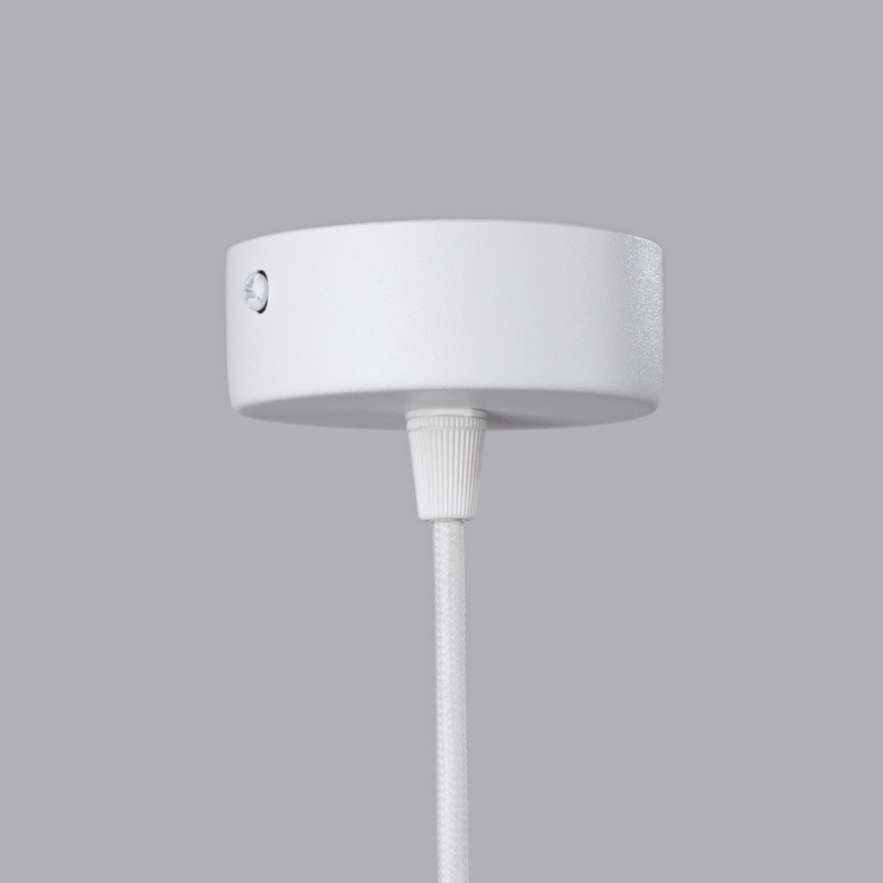 Lampa wisząca Arche biała Sollux | Nowoczesny design