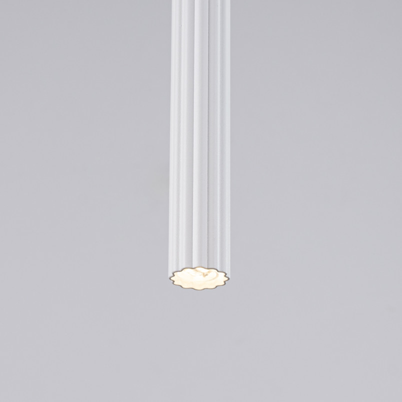 Lampa wisząca Arche biała Sollux | Nowoczesny design