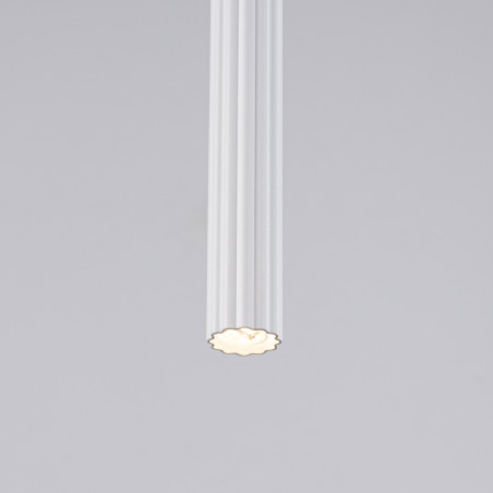 Lampa wisząca Arche biała Sollux | Nowoczesny design