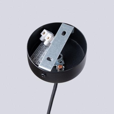 Lampa wisząca Arche Sollux - Nowoczesny design, czarny kolor