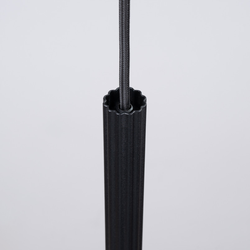 Lampa wisząca Arche Sollux - Nowoczesny design, czarny kolor