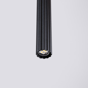 Lampa wisząca Arche Sollux - Nowoczesny design, czarny kolor