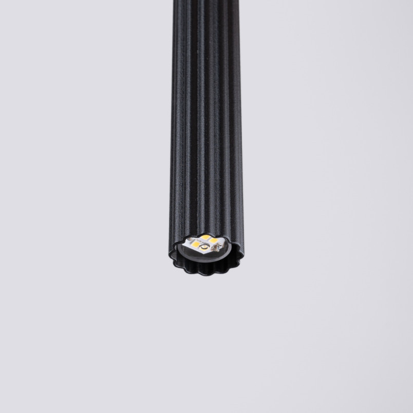 Lampa wisząca Arche Sollux - Nowoczesny design, czarny kolor