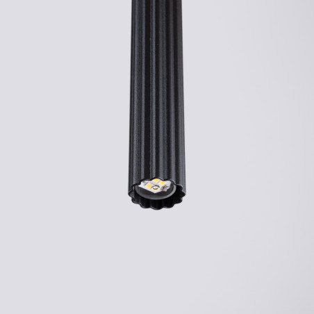 Lampa wisząca Arche Sollux - Nowoczesny design, czarny kolor