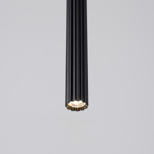 Lampa wisząca Arche Sollux - Nowoczesny design, czarny kolor