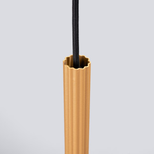 Lampa wisząca Arche złota 8cm - Sollux | Nowoczesne oświetlenie