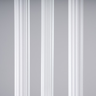 Lampa wisząca Arche biała Sollux - 3 tuby, 20cm - Sklep Sollux